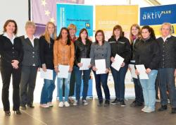 Zertifikatsverleihung EDUCORB, 28.03.2012, HAK Neunkirchen