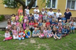 Kindergartentag 2014, Kinder aus Bad Erlach im Kindergarten FertÃ¶szÃ©plak